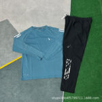 Men's Quick-Dry Long-Sleeve Tracksuit, Breathable Training Set - Image 3