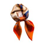Manufacturer wholesale silk scarf women's scarf shawl 70cm Korean small square scarf silk satin printed spring and summer anti-scarf headscarf - Image 5