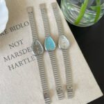 Gogoey 2025 new hot-selling snake head watch high-end bamboo strap women's quartz watch cross-border wholesale - Image 4
