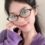 Cross-border new glasses frame nerd myopia glasses oval flat mirror small frame Korean Douyin live glasses frame for women - Image 3
