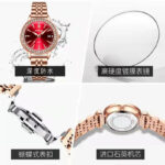 Swiss brand waterproof luminous watch women's ultra-thin quartz watch Douyin AliExpress hot model dropshipping - Image 4