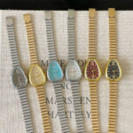 Gogoey 2025 new hot-selling snake head watch high-end bamboo strap women's quartz watch cross-border wholesale - Image 5