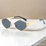 2025 new Internet celebrity style oval fashion sunglasses for women, high-end sunglasses for men and women, driving sunglasses - Image 4