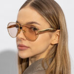 European and American fashion new retro double bridge sunglasses large frame toad mirror sardine leg sunglasses internet celebrity trendy glasses - Image 2