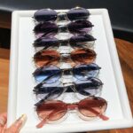 Mujia Sardine Oval Metal Sunglasses European and American Fashion Large Frame Glasses Cross-border Internet Celebrity Retro Street Photography Sunglasses - Image 4