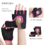 Half-Finger Fitness & Cycling Gloves, Shock-Absorbing Palm, Unisex - Image 3