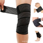 Elastic Compression Sports Wrap for Wrist, Elbow, Knee, Calf, Thigh & Waist - Image 2