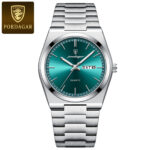 Swiss brand new ultra-thin men's watch waterproof luminous quartz watch live broadcast foreign trade hot model dropshipping - Image 5