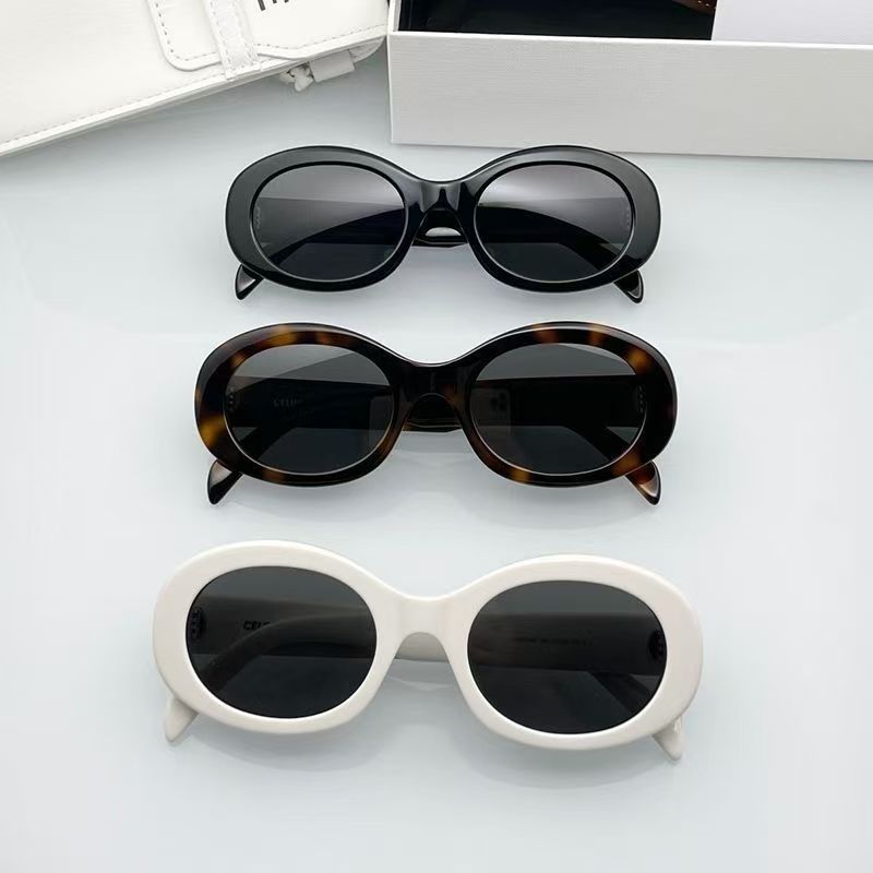 O1CN01Y1S0c61LHXgCMjVLW_2220770561274-0-cib 2026 Cat Eye Sunglasses 40194 Xiaohongshu Internet Celebrity Lesbian High-Value Sunscreen Sunglasses - Image 1