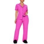 Women's Printed Short-Sleeve Pajama Set - Image 5