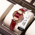 Badage Swiss brand waterproof ultra-thin quartz women's watch Douyin live broadcast AliExpress hot model customized model - Image 3