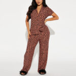 Women's Printed Short-Sleeve Pajama Set - Image 2