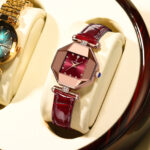 Badage Swiss brand waterproof ultra-thin quartz women's watch Douyin live broadcast AliExpress hot model customized model - Image 2