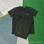 Men's Quick-Dry T-Shirt & Shorts Set, Breathable Loose Fit - Image 2