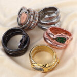 Hot Selling Snake Watch Women's Fashion Bracelet Watch Fashion Creative Quartz Watch Personalized Bracelet Watch - Image 4
