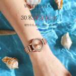 Swiss brand waterproof luminous watch women's ultra-thin quartz watch Douyin AliExpress hot model dropshipping - Image 2