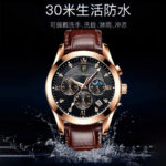 Badaqie's new waterproof luminous men's watch student Korean version fashion trend calendar model Internet celebrity cross-border hot model - Image 4
