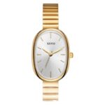 Factory direct sales retro simple temperament oval personalized dial steel band pointer watch for women Korean version high-end - Image 5